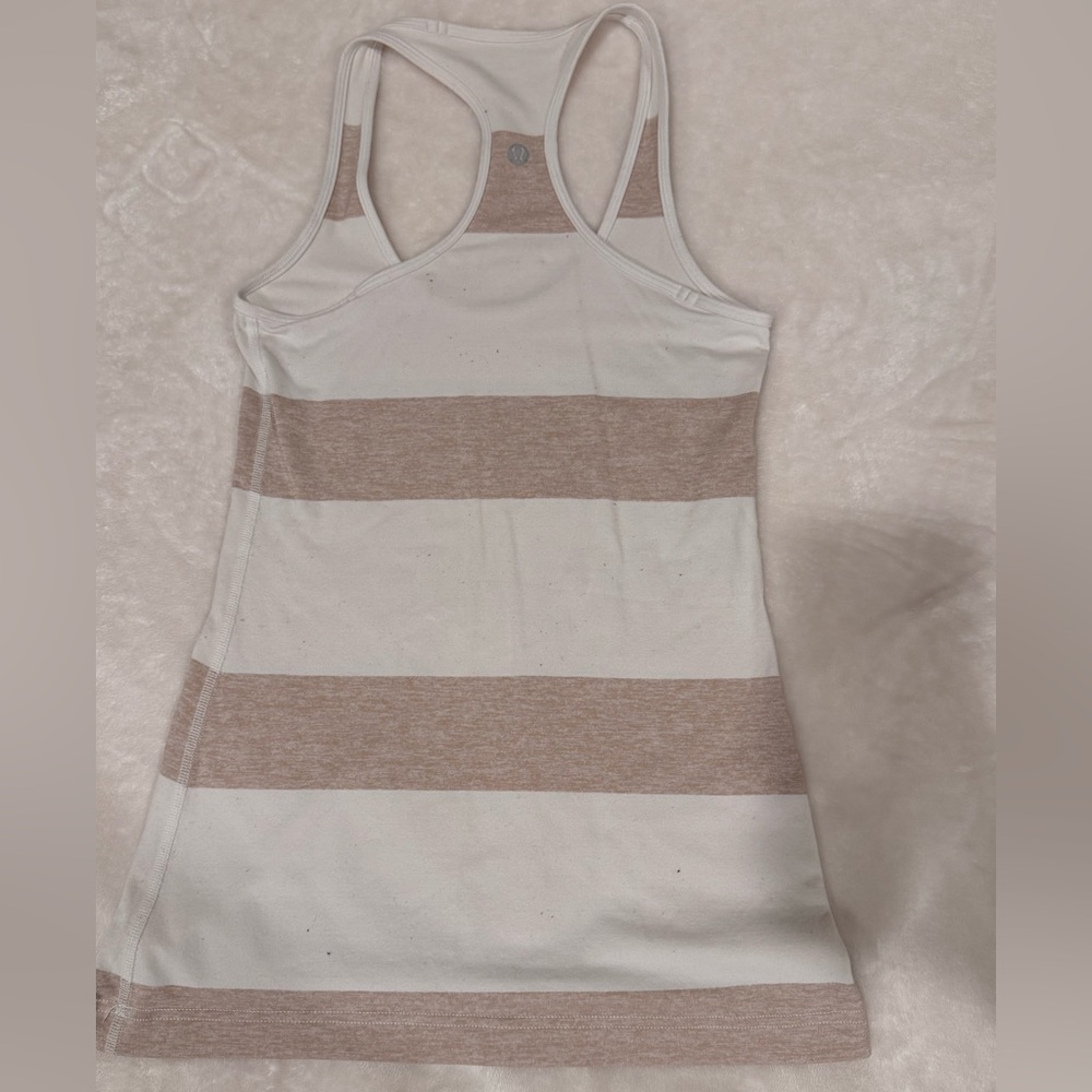 Lululemon Racerback Striped Size 4-6 - Picture 3 of 4
